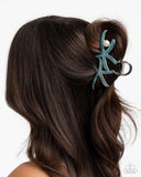 Paparazzi Stunning Starfish- Blue Hair Clip