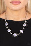 Paparazzi Summer Dream - Purple Opalescent Necklace