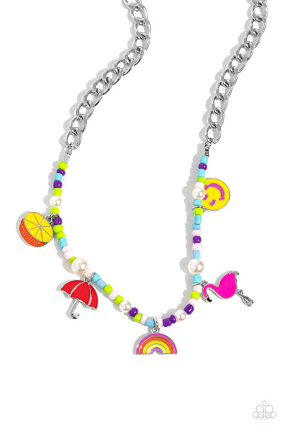 Paparazzi Summer Sentiment - Multi Necklace