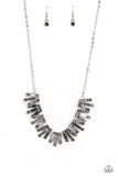 Paparazzi Sunburst Season - Silver Necklace