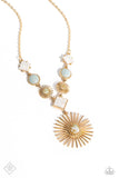 Paparazzi SEP FF Sunburst Style - Gold Necklace