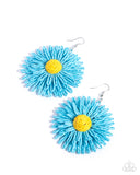 Paparazzi Sunflower Sonata- Blue Earrings