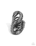 Paparazzi Superstar Spiral- Black Ring
