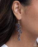 Paparazzi Surprising Sheen- Blue Earrings