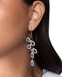 Paparazzi Surprising Sheen- Black Earrings