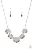 Paparazzi Swanky Shimmer - Purple Necklace