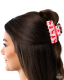 Paparazzi Sweater Story- Red Hair Accessory