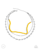 Paparazzi Sweetheart Sequel- Yellow Necklace