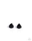 Paparazzi Sweetheart Stunner- Black Earrings