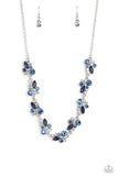 Paparazzi Swimming in Sparkles - Blue Necklace