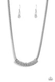 Paparazzi Swing Dance Dream - White Necklace