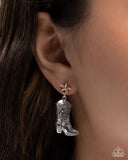 Paparazzi Swing Dancing Sass- Silver Earrings