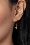 Paparazzi TEAR-rifically Twinkling - Gold Necklace
