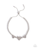 Paparazzi THRICE As Nice - Silver Bracelet