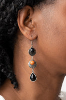 Paparazzi Tahoe Trailblazer - Multi Teardrop Bead Earrings