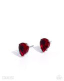 Paparazzi Teardrop Transit- Red StainlessSteel