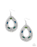 Paparazzi Teardrop Trust- Green Earrings