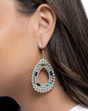 Paparazzi Teardrop Trust- Green Earrings