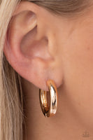 Paparazzi The New Classic - Gold Hoops