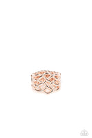 Paparazzi The One That KNOT Away - Rose Gold Ring