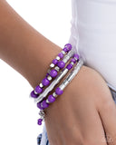 Paparazzi The Rite of Color- Purple Bracelet