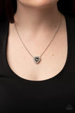 Paparazzi The Whole Package - Silver Triagular Cut Necklace