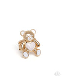 Paparazzi Timeless Teddy- Gold Ring