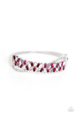 Paparazzi Timeless Trifecta - Pink Bracelet