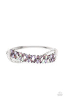 Paparazzi Timeless Trifecta - Purple Bracelet