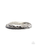 Paparazzi Tolerable Twinkle- Black Bracelet
