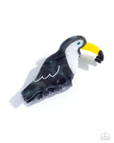 Paparazzi Toucan Theme- Black Hair Accessory
