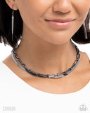 Paparazzi Traditional Test- Black Necklace