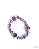 Paparazzi Translucid Taste- Purple Bracelet