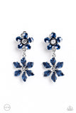 Paparazzi Transparent Talent - Blue Earrings Clip-Ons