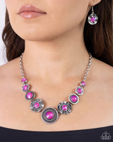 Paparazzi Treasure Chest Couture - Pink UV Necklace