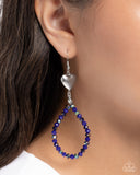 Paparazzi Treasured Teardrops- Blue Earrings