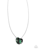 Paparazzi Tree Frog Tapestry- Green Necklace