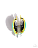 Paparazzi Tropical Tail- Yellow Hair Clip