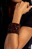 Paparazzi Tropical Time Zone - Red Bracelet