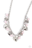 Paparazzi True Loves Trove - Pink Necklace