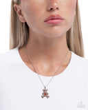 Paparazi Twinkling Teddy- Multi Necklace