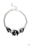 Paparazzi Twinkling Trio - Silver Bracelet