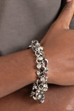 Paparazzi Two-Tone Taste - Silver Bracelet
