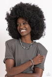 Paparazzi Two-Tone Taste - Silver Bracelet