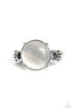 Paparazzi Upper Class Uniform - White Ring