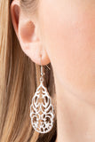 Paparazzi Vineyard Vista - Silver Earrings