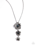 Paparazzi Wallflower Whimsy - Blue Necklace