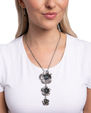 Paparazzi Wallflower Whimsy - Blue Necklace