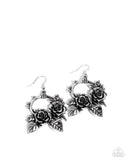 Paparazzi Wanderlust Wreath- Silver Earrings