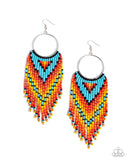 Paparazzi Waving the Banner- Multi Earrings